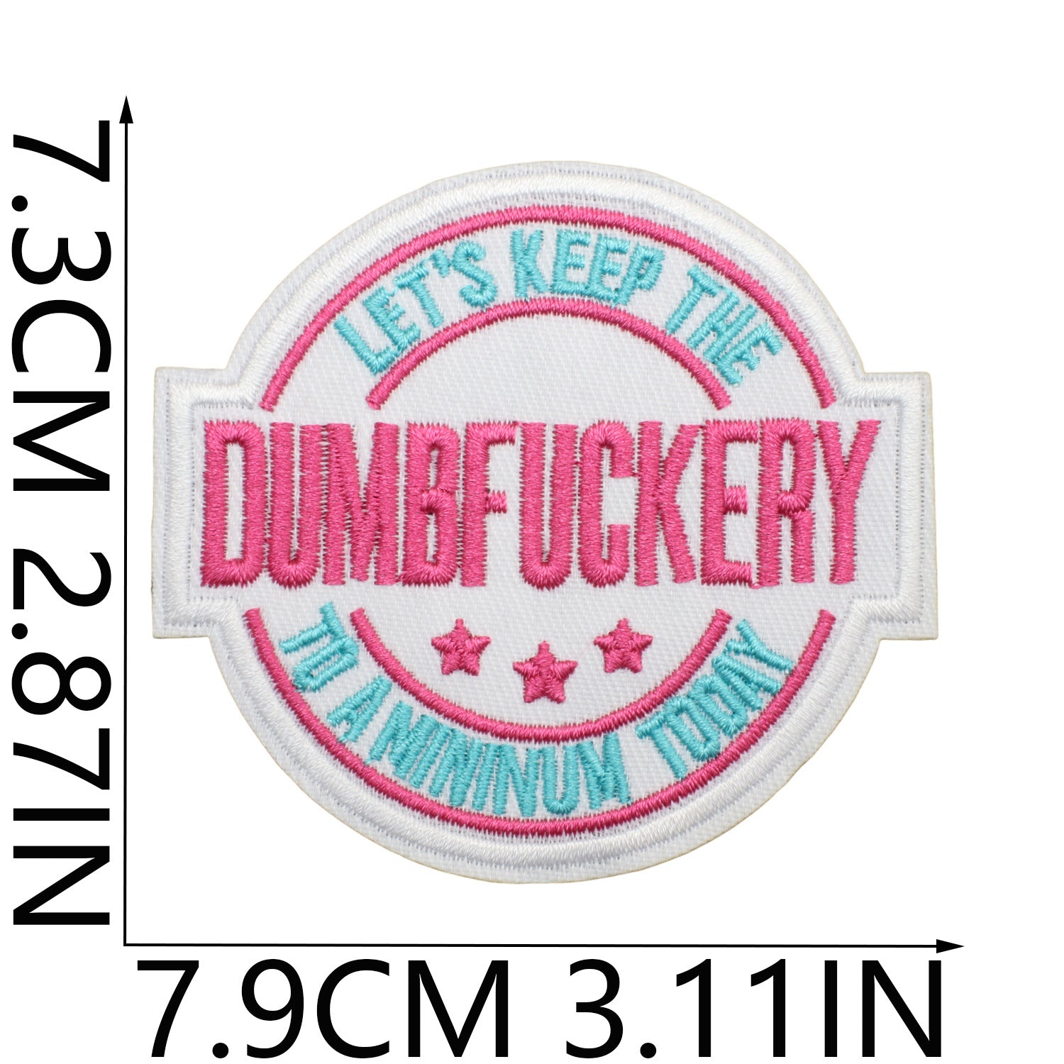 Wholesale Western Denim Embroidery Cloth Sticker FS